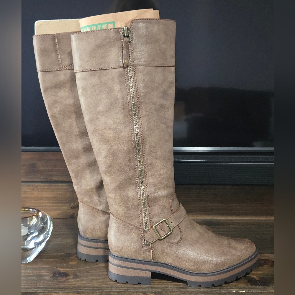 NIB Women's Naturalizer Soul  Tall Brown Boots